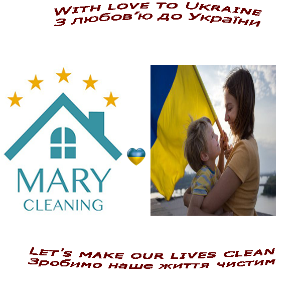 With Love To Ukraine from Mary Cleaning